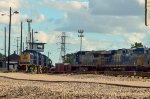 CSX Locomotives in the Yard